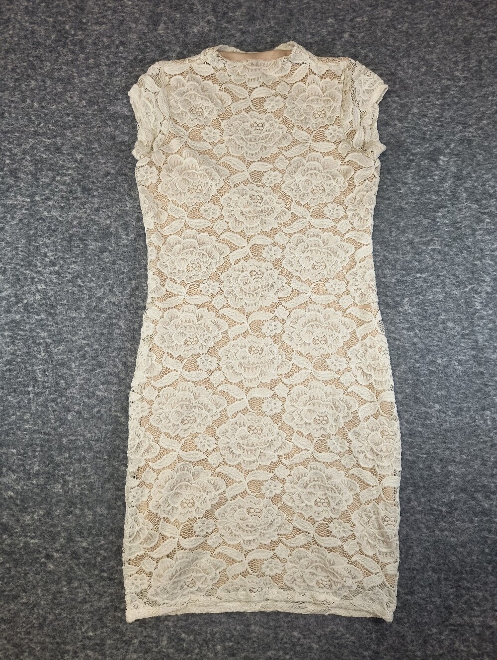 🔥BOGO Free🔥 Iris lace overlay bodycon sheath dress, women's medium/small